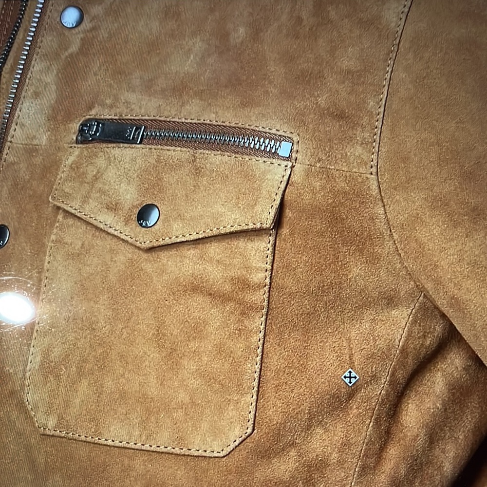 John Varvatos Shillong light suede jacket - Picture 5 of 12